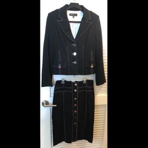 ✨Sharp Tailored Jacket and Skirt Combo✨